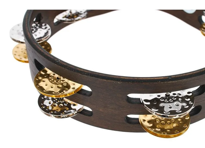 Meinl CTA2VM-WB Compact Tambourine, dettaglio ravvicinato, photo 3