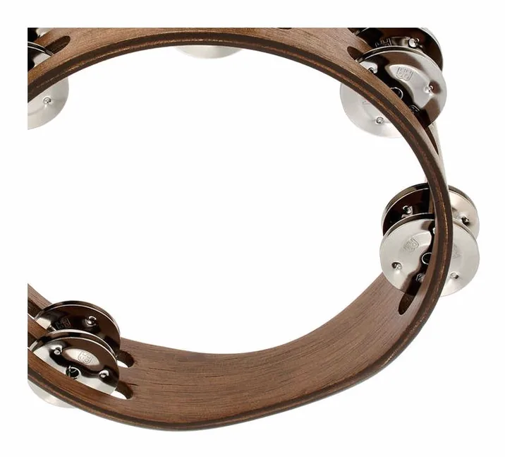 Meinl CTA2WB Compact Tambourine, vista dall'alto, photo 3
