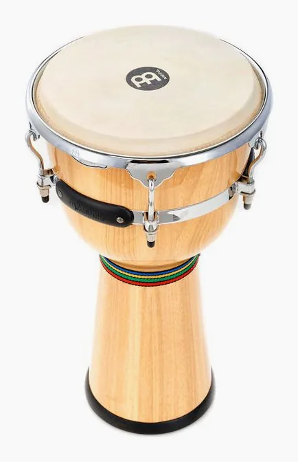 Meinl DJW3NT Djembe Natural, vista frontale, photo 2