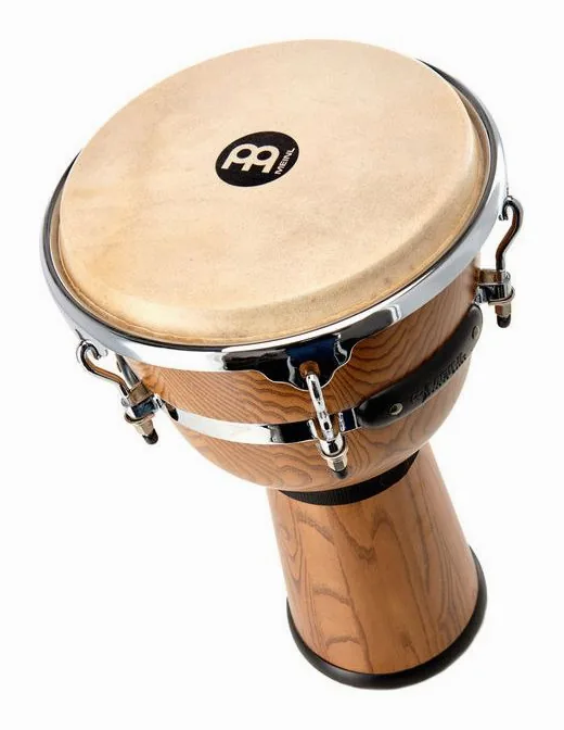 Meinl DJW3ZFA-M Wood Djembe, vista di tre quarti, photo 2