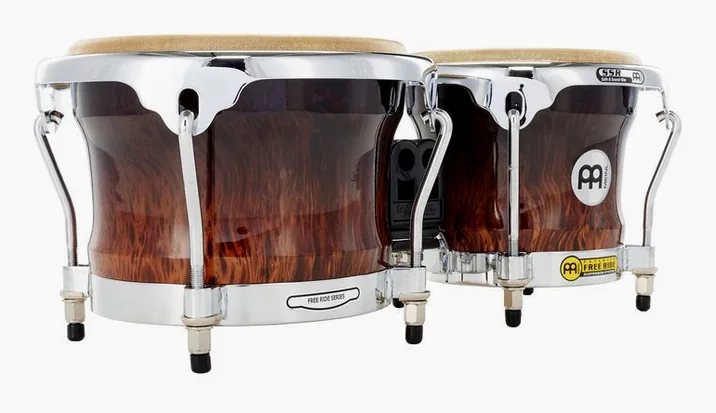Meinl FWB400BB Bongoset Free Ride, vista di lato, photo 4