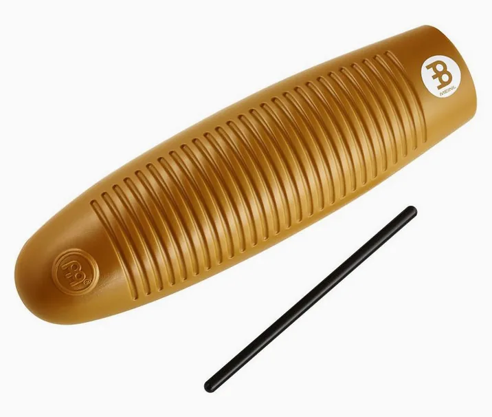 Meinl GU9 Turbo Guiro, su sfondo neutro