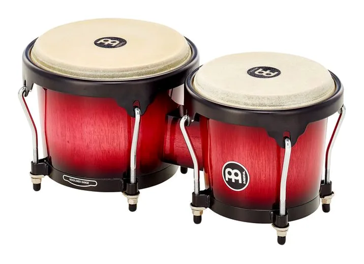 Meinl HB100WRB Bongo Set, su sfondo neutro