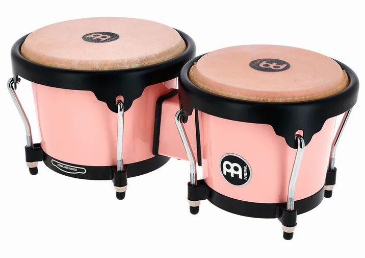 Meinl HB50FP Journey Bongo Pink, dettaglio frontale