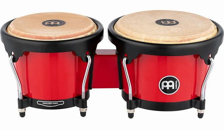 Meinl HB50R Journey Bongo Red, vista di tre quarti, photo 2