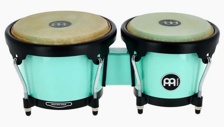 Meinl HB50SF Journey Bongo Green, vista dall'alto, photo 2