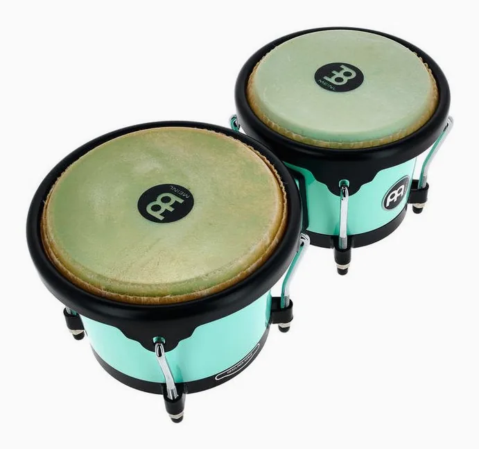 Meinl HB50SF Journey Bongo Green, vista dall'alto, photo 4