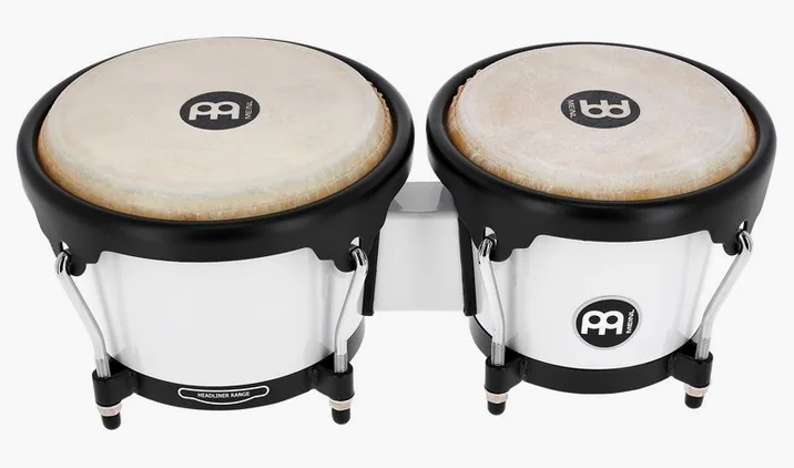 Meinl HB50WH Bongo Bright White, vista dall'alto, photo 2