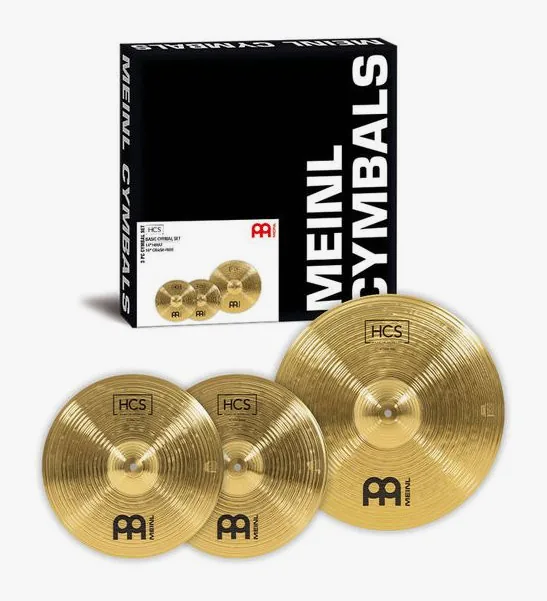 Meinl HCS Cymbal Set Starter Eco, vista frontale, photo 2