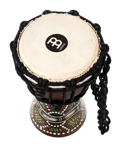 Meinl HDJ6-XXS Mini Djembe Dark Serp, vista di tre quarti, photo 3
