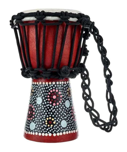 Meinl HDJ8-XXS Mini Djembe Flower, vista dall'alto, photo 2