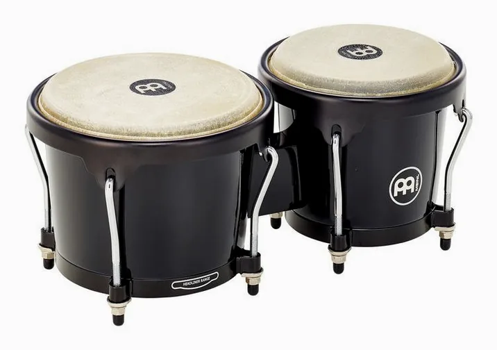 Meinl HFB100BK Bongo Set Fiberglass, dettaglio ravvicinato, photo 3