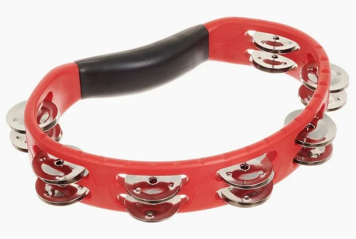 Meinl HTMT1R Headliner Tambourine, vista di tre quarti, photo 3