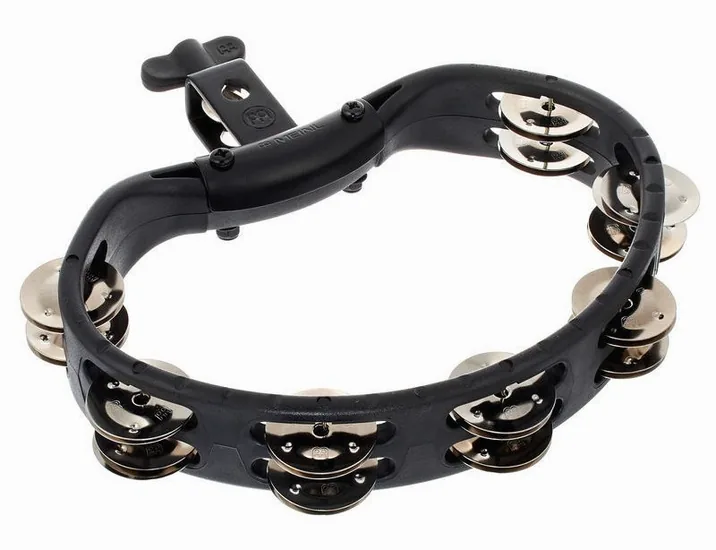 Meinl HTMT2BK Tambourine, vista di lato, photo 2