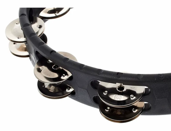 Meinl HTMT2BK Tambourine, vista dall'alto, photo 4