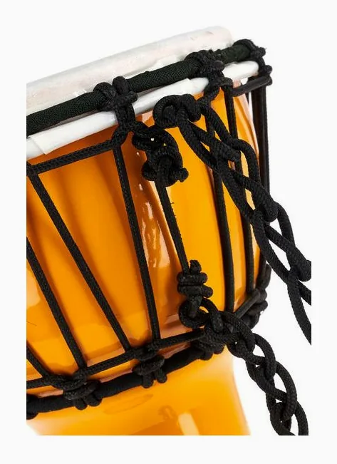 Meinl Junior Djembe Yellow, su sfondo neutro, photo 4