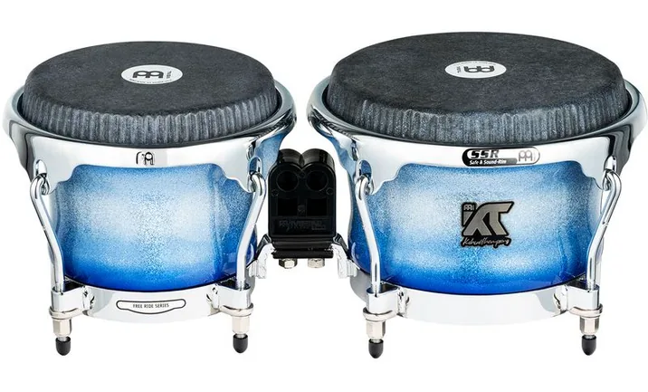 Meinl Kachiro Th. Bongos ES, di fronte su sfondo neutro