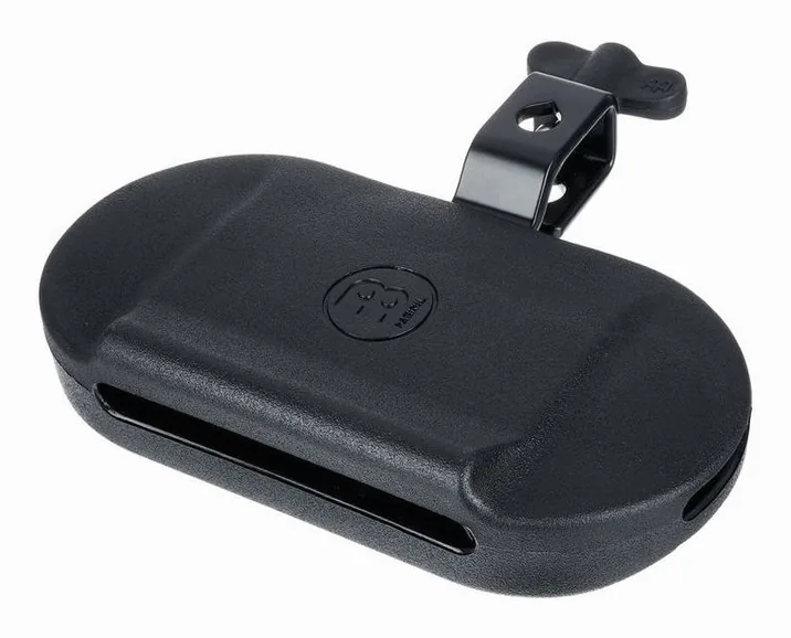 Meinl MPE3BK Percussion Block Medium, su sfondo neutro