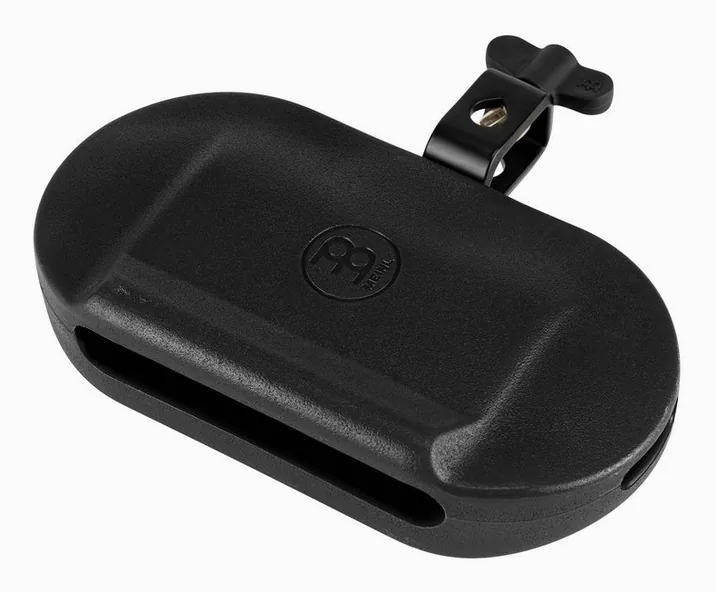 Meinl MPE4BK Percussion Block Low, di fronte su sfondo neutro