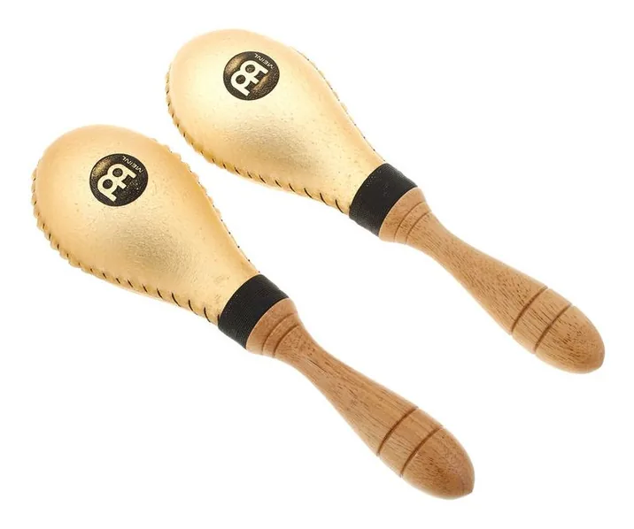 Meinl MSM3 Traditional Maracas, su sfondo neutro