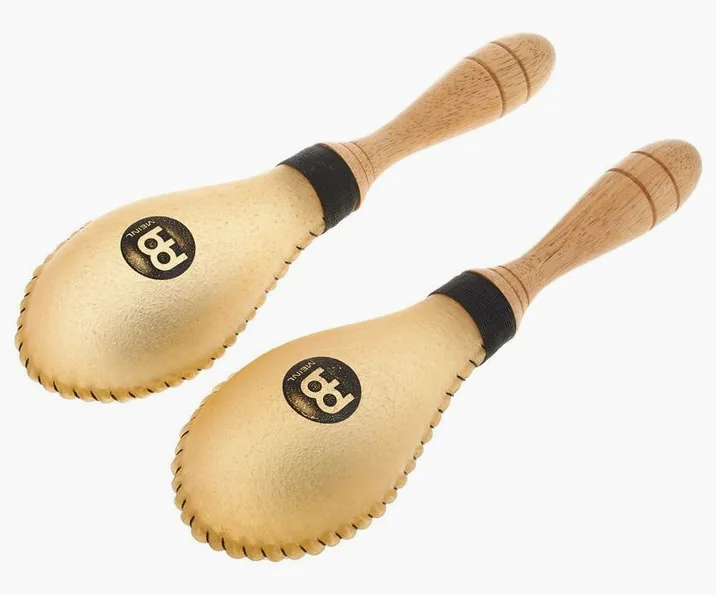 Meinl MSM3 Traditional Maracas, vista di lato, photo 2