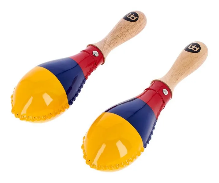 Meinl MSM3CO Traditional Maracas, vista di tre quarti, photo 2