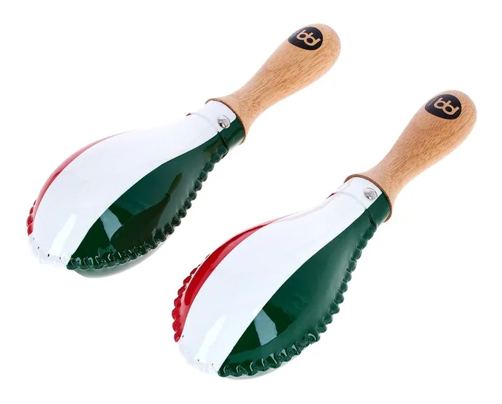 Meinl MSM3MX Traditional Maracas, vista di lato, photo 2