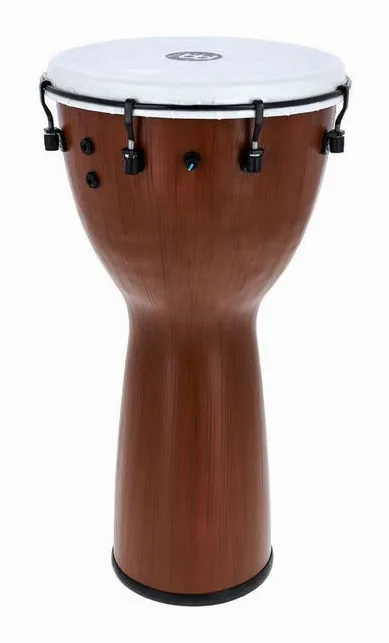 Meinl PADJ12-BW Pickup Djembe, di fronte su sfondo neutro