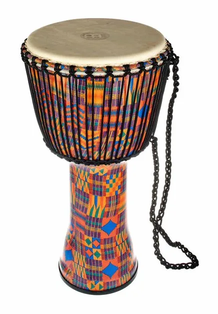 Meinl PADJ2-L-G 12" Travel Djembe, di fronte su sfondo neutro