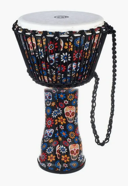 Meinl PADJ7-M-F 10" Travel Djembe, su sfondo neutro