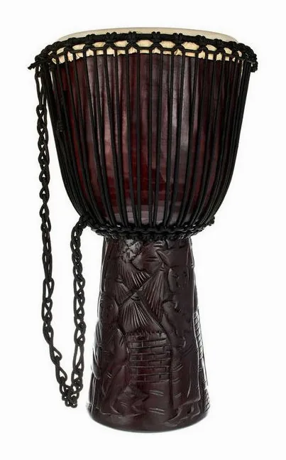 Meinl PROADJ2-L Professional Djembe, vista frontale, photo 2