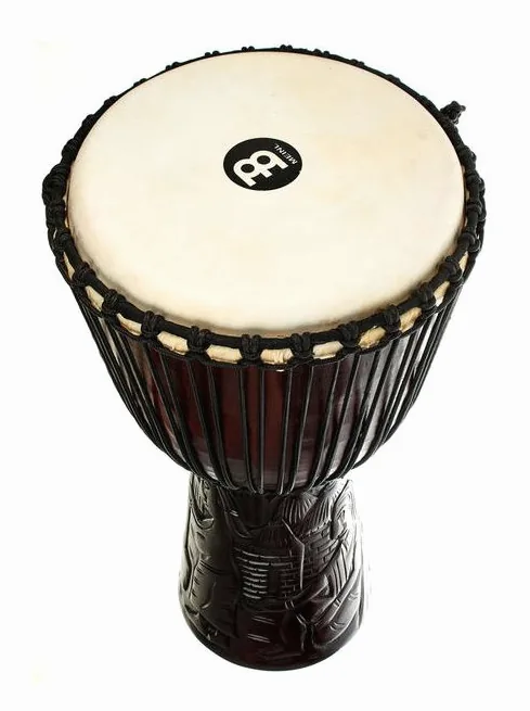 Meinl PROADJ2-L Professional Djembe, vista frontale, photo 3
