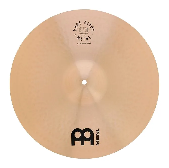 Meinl Pure Alloy 17" Medium Crash, vista di tre quarti, photo 2