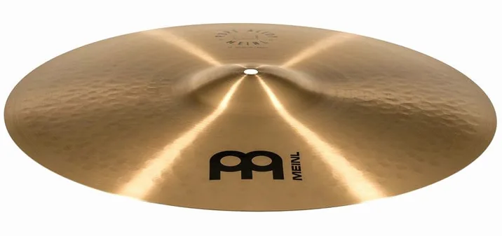 Meinl Pure Alloy 18" Medium Crash, di fronte su sfondo neutro