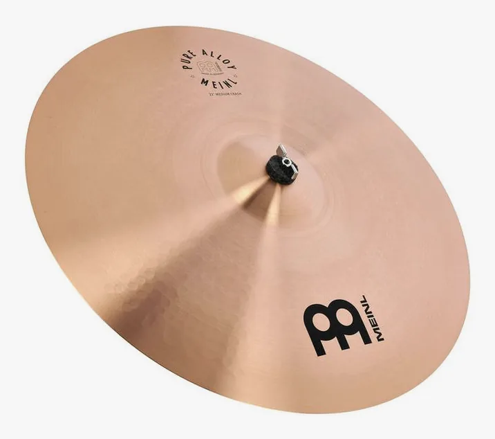 Meinl Pure Alloy 22" Medium Crash, vista frontale