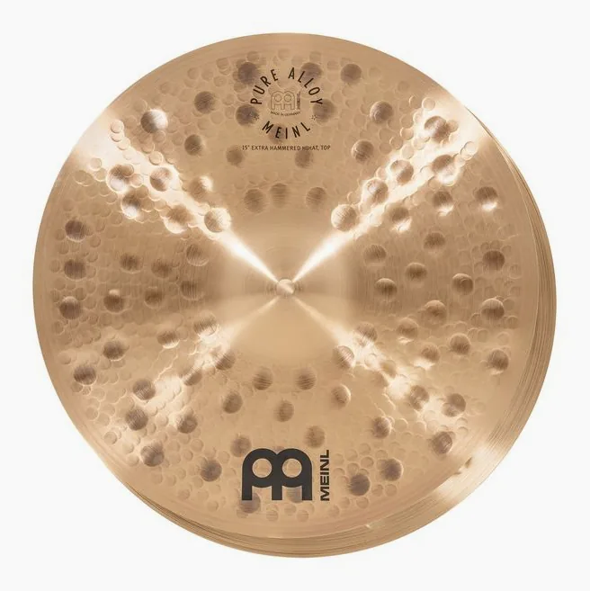 Meinl Pure Alloy Hammered Set, dettaglio ravvicinato, photo 2