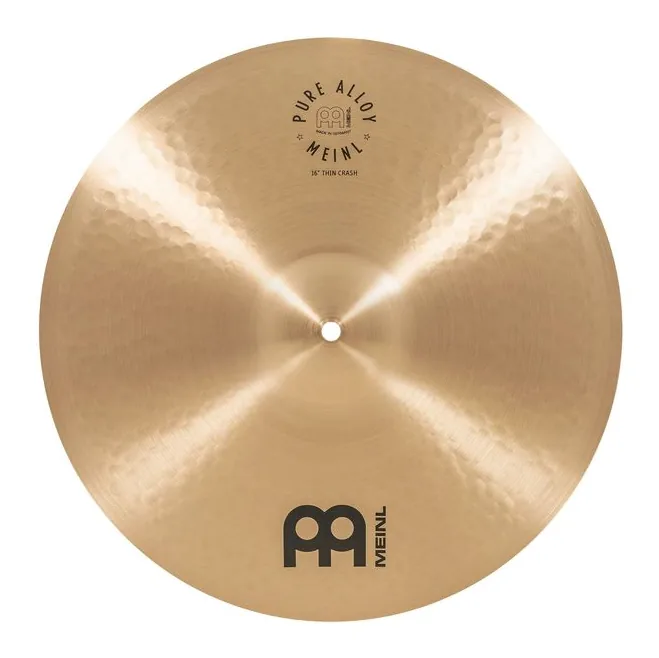 Meinl Pure Alloy Thin Cymbal Set, su sfondo neutro, photo 3