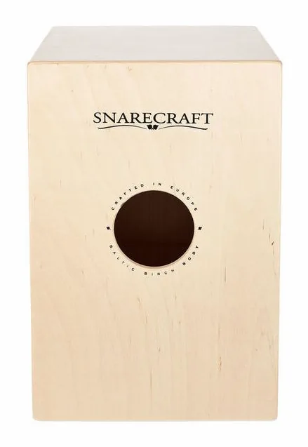 Meinl Snarecraft Cajon 80 Almond, su sfondo neutro, photo 4