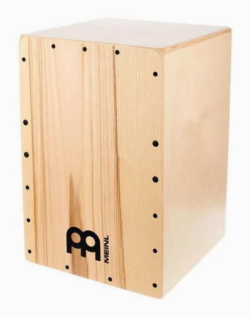 Meinl Snarecraft Cajon 80 Ash, di fronte su sfondo neutro