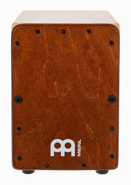 Meinl Snarecraft Mini Cajon Almond, su sfondo neutro, photo 2
