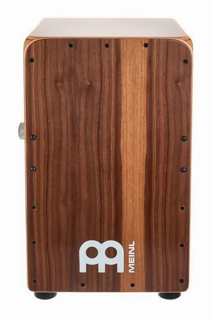 Meinl Snarecraft Prof. Cajon Walnut, vista frontale, photo 2