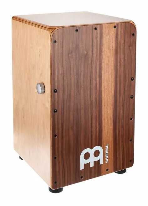 Meinl Snarecraft Prof. Cajon Walnut, su sfondo neutro, photo 3