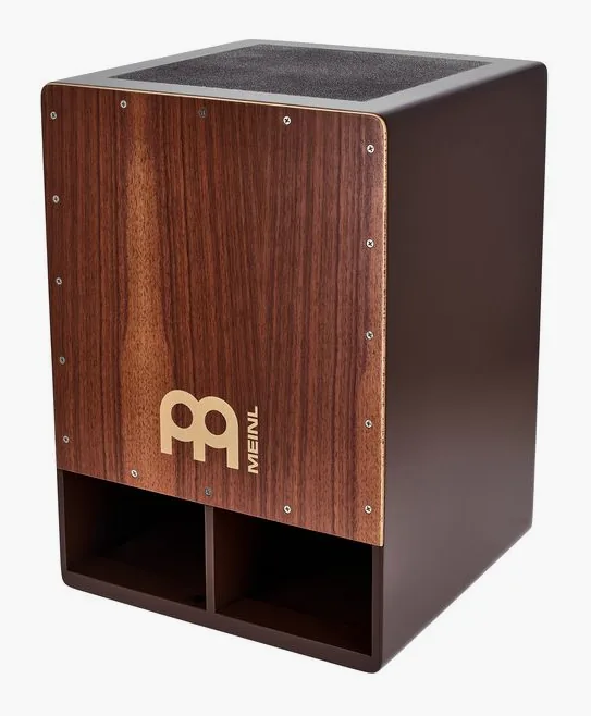 Meinl SUBCAJ5WN Jumbo Bass Cajon, di fronte su sfondo neutro