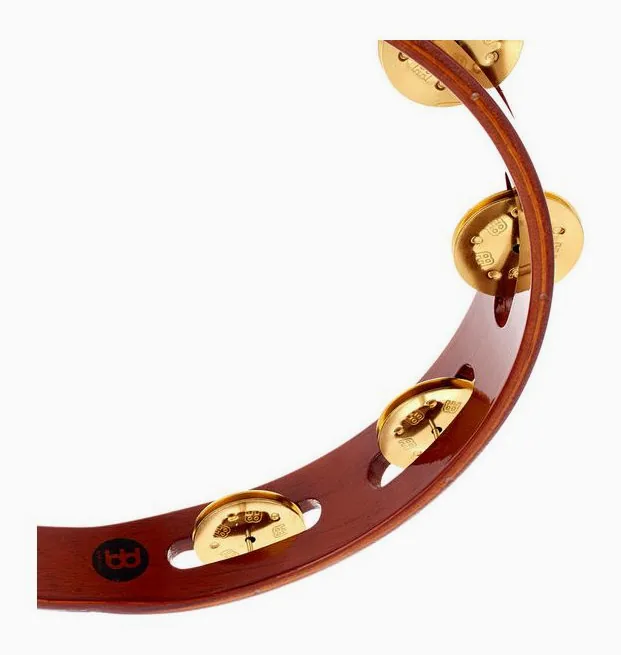 Meinl TA1B-AB Wood Tambourine, vista dall'alto, photo 4