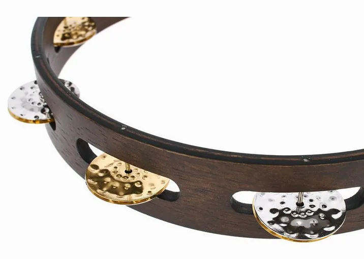 Meinl TA1VM-WB Vintage Tambourine, dettaglio ravvicinato, photo 3