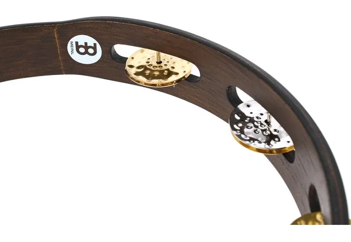 Meinl TA1VM-WB Vintage Tambourine, vista di lato, photo 4
