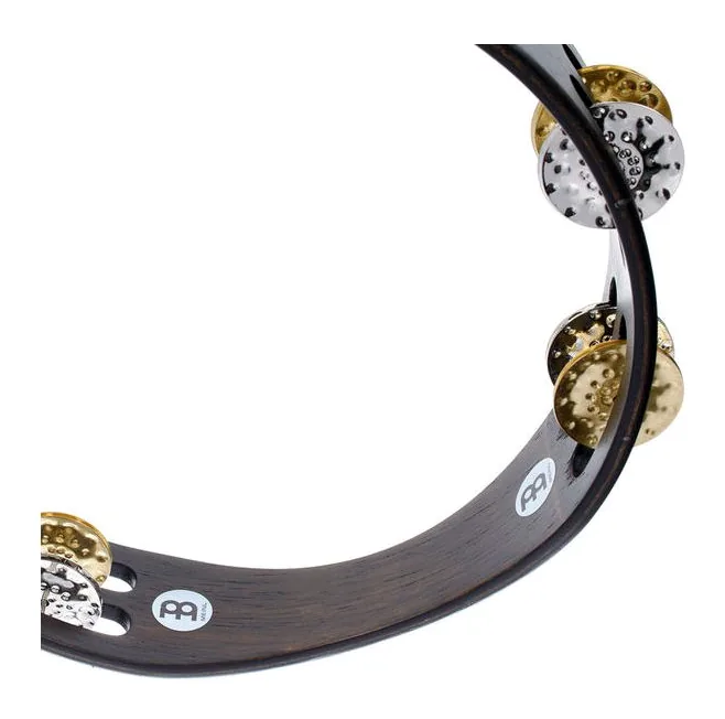 Meinl TA2VM-WB Vintage Tambourine, vista di tre quarti, photo 4