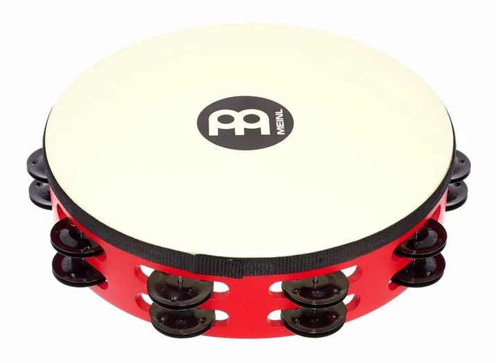 Meinl TAH2BK-R-TF Touring Tambourine, vista frontale