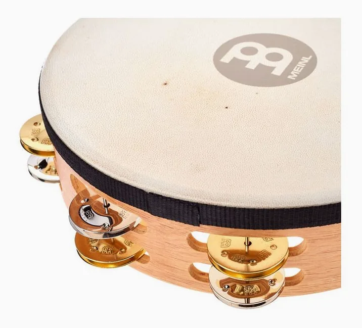 Meinl TAH2M-SNT 10" Tambourine, vista frontale, photo 3