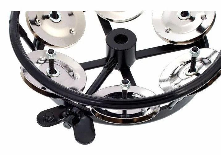 Meinl THH1BK Hi-Hat Tambourine, dettaglio ravvicinato, photo 3